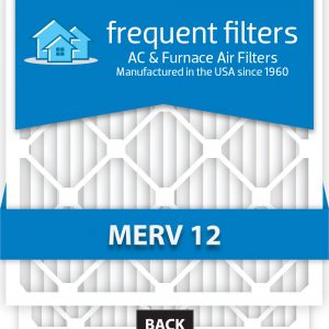 10X24X1 MERV 12 AC Furnace Filters (3 count)