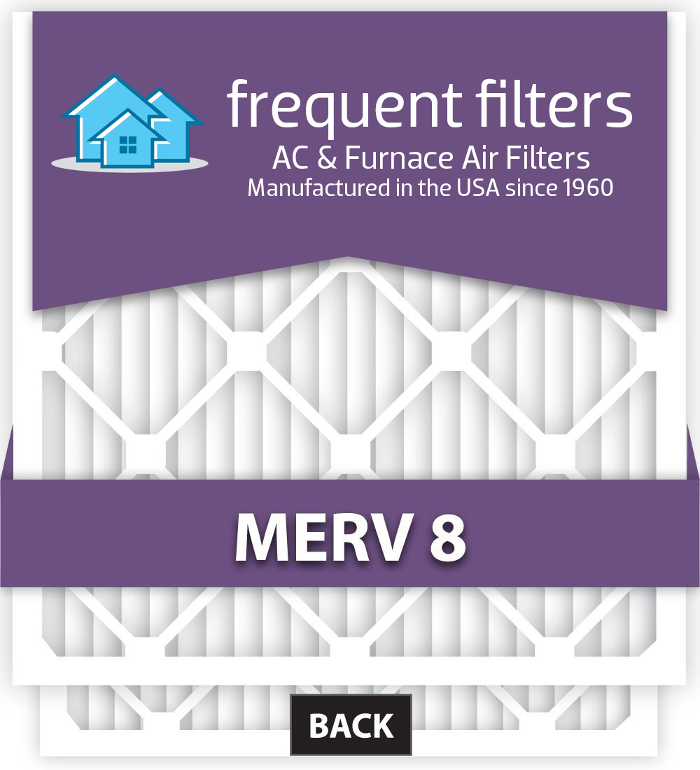 10X20X2 MERV 8 AC Furnace Filters (3 count)