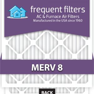 10X24X1 MERV 8 AC Furnace Filters (3 count)